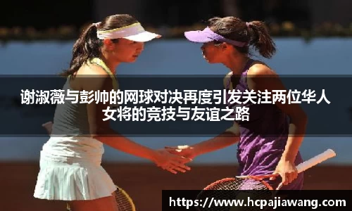 谢淑薇与彭帅的网球对决再度引发关注两位华人女将的竞技与友谊之路